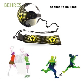 BEHRES Kicking Soccer Trainer Belt Hand-free Returner Training Aid Soccer Training Tool Elastic Football Strap Durable Self Equipment Ball Trainer Kit Adjustable Sports Supplies/Multicolor