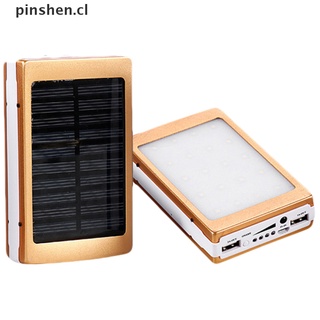 *tuhot*20000mah Solar LED Dual USB caja vacía para banco de energía sin batería