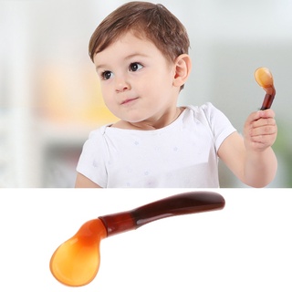 cuchara de silicona suave para bebé, cucharas de alimentación, hermosos cubiertos, regalo