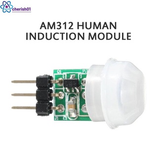 Sensor De Movimento Humano Pir Cherish01 Am312 Mini Ir Infrared Pyroelectric Detector Module Cherish01 (1)