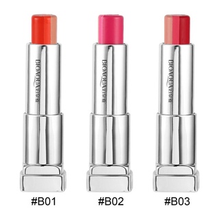 tricolor hidratante lápiz labial cambio de color impermeable bálsamo labial maquiagem cosméticos de larga duración cuidado de labios fácil de usar belleza (1)