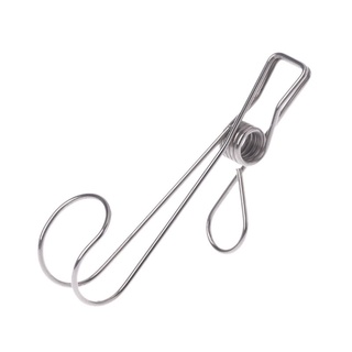 amp* Portable Laundry Hook Stainless Steel Hanging Clothes Pins Boot Shoes Hanger Holder Clips