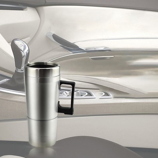Electric Auto Car Heating Cup Stainless Steel Coffee Tea Water Heater