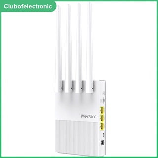 Clubofelectronic) Wifisky Ws-R642 2.4g+4g 4 Antenas 300m Lan/ Wan 4g tarjeta Sim Lte Wifi Wifi
