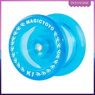 K1 juego profesional de bolas de Bola K1 Yoyo C/cuerdas/Azul Claro Para regalo