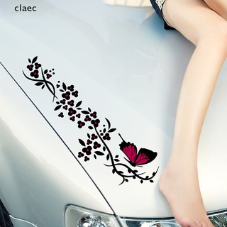[claec] Car Sticker Flying Butterfly Flower Beautiful Car Door Window Sticker Decal .