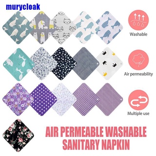 Mur reutilizable lavable higiene femenina Panty forro Menstrual paño almohadillas sanitarias