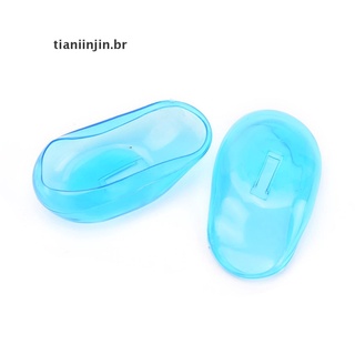 Tianiinjin 2 piezas/protector De Shampoo/soporte práctico/protector De oídos Para viaje