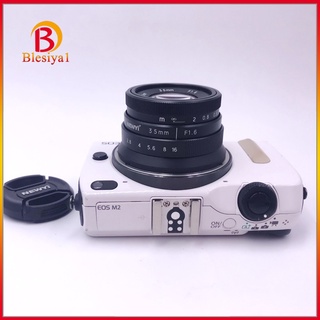 [BLESIYA1] Lente de cámara fija Manual de 35 mm f/ APS-C para Canon EOS M M2 M5 M6 (1)