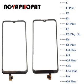Novaphopat - Sensor probado para Motorola Moto C E2 E4 E5 E6 G4 G5 G5s G6 Play Go Plus XT1750 XT1721 XT1505 XT1762 XT1770 XT1920 Xt2025 XT1601 XT1672 XT1685 XT1793 XT1802 XT1925 Xt1926 digitalizador de pantalla táctil (1)