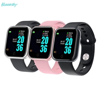 [BS] D20s/y68s Bluetooth Smart relojes hombres impermeable deporte Fitness Tracker pulsera inteligente presión arterial Monitor de frecuencia cardíaca Y68
