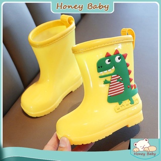 Los niños botas de lluvia bebé botas de lluvia de las niñas zapatos de agua de dibujos animados antideslizante niño botas de agua
