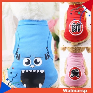 [wmp] chaleco de diseño de dibujos animados de carácter chino para mascotas/perro/gato/disfraz de primavera verano