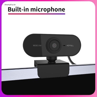 Promoción Webcam 1080p Full hd Cmos Webcam micrófono reductor De ruido De Alta Auto corrección De micrófono Usb De 360 grados Base giratoria