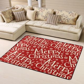 Feliz navidad impreso alfombra 160*120CM (63*48in) sala de estar comedor alfombra dormitorio dormitorio decoración del hogar