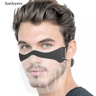 [SNL] 1 PCS Transparent Mask Plastic Dustproof Reusable Mask Mouth Mask YMX
