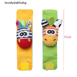[I] Infant Baby Kids Socks Rattle Toys Animals Wrist Rattle And Socks 0~24 Months [HOT] (1)