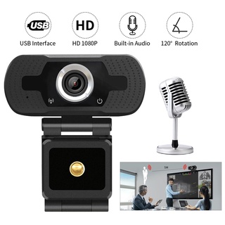 mainsaut 1080P Autofocus USB 2.0 Webcam with Microphone for Laptop Live Video Conference