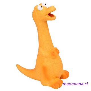 MAONN Durable Pet Latex Dinosaur Chew Toy Squeeze Sound Squeaker Puppy Interactive Toy