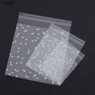 [COD] 100pcs/set Gift Biscuits bag Packaging Bread Baking candy Cookies Package bag HOT (1)
