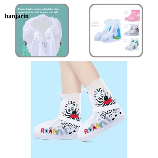 B zapatos de lluvia suaves para niños/zapatos de lluvia de animales encantadores para exteriores
