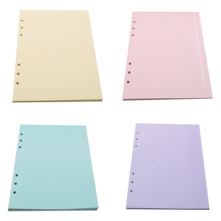 a5 papeles de relleno de hoja suelta cuaderno 6 agujeros suministros escolares de oficina (1)