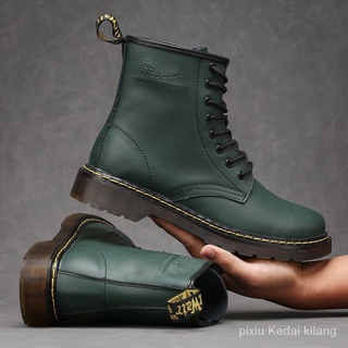 Dr.martens - botas de hombre New England Martin Asut Kulit, botas de tobillo, modelos de pareja XoLT