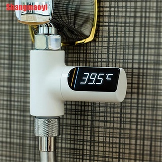 SMY termómetro de ducha giratorio 360 Monitor de temperatura del agua medidor inteligente de energía