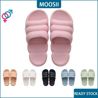 moosii sandalias planas para las mujeres zapatillas coreano zapatos para los hombres venta 6color tamaño: 36-45 ms902 reday stock