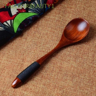Fallforbeauty1 cuchara De madera en forma De nogal/cuchara negra/cuchara De madera
