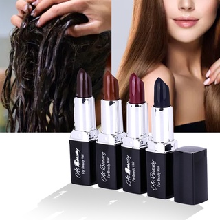 [bu] 3g tinte para el cabello/cobertura de raíz/cuidado instantáneo/color de cabello/modificar tinte/palo para niña (1)