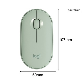 Southrain para Logitech ratón inalámbrico Mini seguimiento óptico GHz 1000DPI portátil Bluetooth compatible con ratones para PC (5)