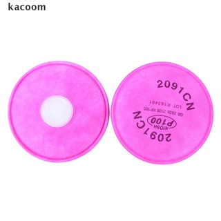 kacoom 2pcs 2091 filtro de partículas p100 para 5000 6000 7000 series respirador cl
