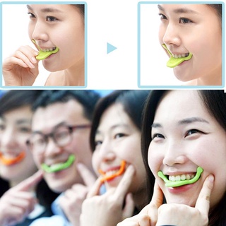 ❀ifashion1❀Smile up Maker Silicon Smile Face Line Muscles Stretching Training Trainer