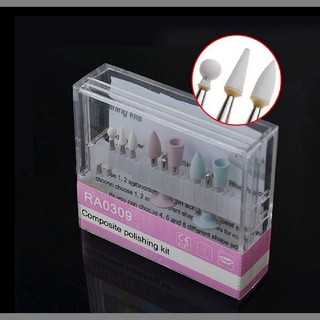 roswetty nuevo kit de pulido compuesto dental ra 0309 para pieza de mano de baja velocidad contra angle cl (1)