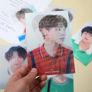 IS KPOP BTS 2020 SEASON'S GREETINGS 3D Card JK V JIMIN JIN SUGA RM J-HOPE HD Photocard Postcard Poster (1)
