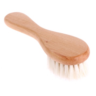 shan cepillo de madera con mango de madera para bebé cepillo de pelo recién nacido peine masajeador de cabeza (6)