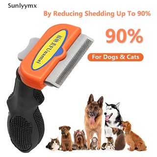 [sxm] peines de depilación para mascotas, perros, gatos, pelo, pelo, peines de masaje (7)