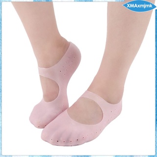 calcetines humectantes de gel suave para pies secos duros agrietados