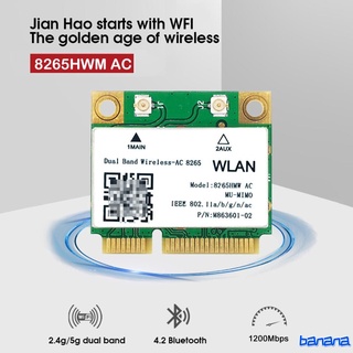 intel 9260 dual band 2.4/5ghz 802.11ac tarjeta de red m.2 ngff/pcie wifi adaptador bluetooth 4.2 pci express para laptop pc banana (1)