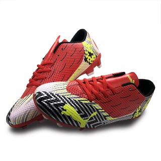 [36-45] Pm FG hombres zapatos de fútbol Kasut Bola Sepak antideslizante impermeable transpirable al aire libre césped interior zapatos de fútbol profesional zapatos de fútbol sala (5)