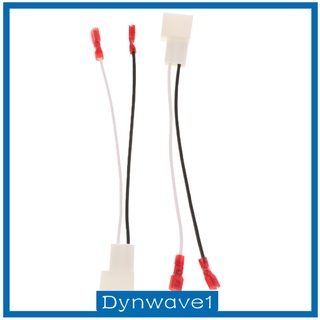 [DYNWAVE1] 2 conectores de telar de plomo adaptador de altavoz para Toyota 1987-2013 (4)