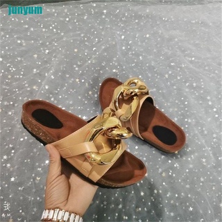 [um]zapatillas para mujer/zapatillas de cuero/zapatillas planas/zapatillas de zapatos/medias zapatillas