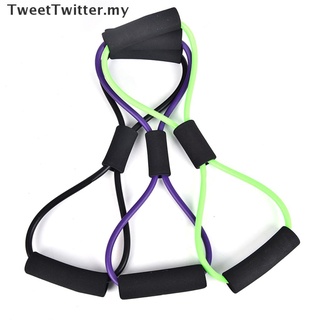 [TweetTwitter] equipo de tubo de cuerda para tirar de Yoga/ejercicio deportivo/ejercicio/Fitness/Yoga/8 formas