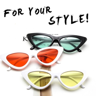 Zor Fashional-Gafas De Sol Modernas Con Marco Triangular , UV , Gatito , Retro ,