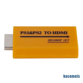 [KACM] 1080P HD PS1/PS2 a HDMI Audio Video convertidor adaptador para proyector HDTV OEIS