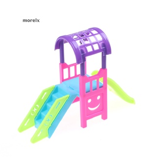morelx juguete accesorios muñeca parque de atracciones para muñecas 10cm slide parque de atracciones cl