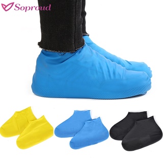 Reutilizable Látex Impermeable Zapatos De Lluvia Cubre Antideslizante De Goma Botas Accesorios
