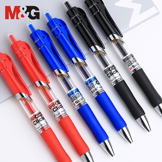 M & G K35 1 Pza Bolígrafo Retráctil De Gel De Tinta Negra/Azul/Rojo/0.5mm/Herramientas De Escritura De Oficina