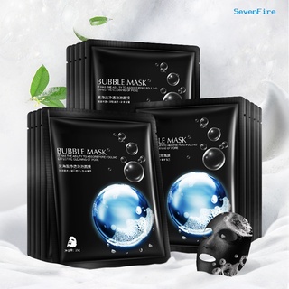 sevenfire 25g mascarilla hidratante portátil fácil de limpiar anti-envejecimiento burbuja mascarilla facial para cosméticos